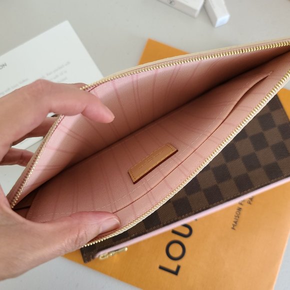 Louis Vuitton Neverfull Pochete Damier Azur - Picture 10 of 14